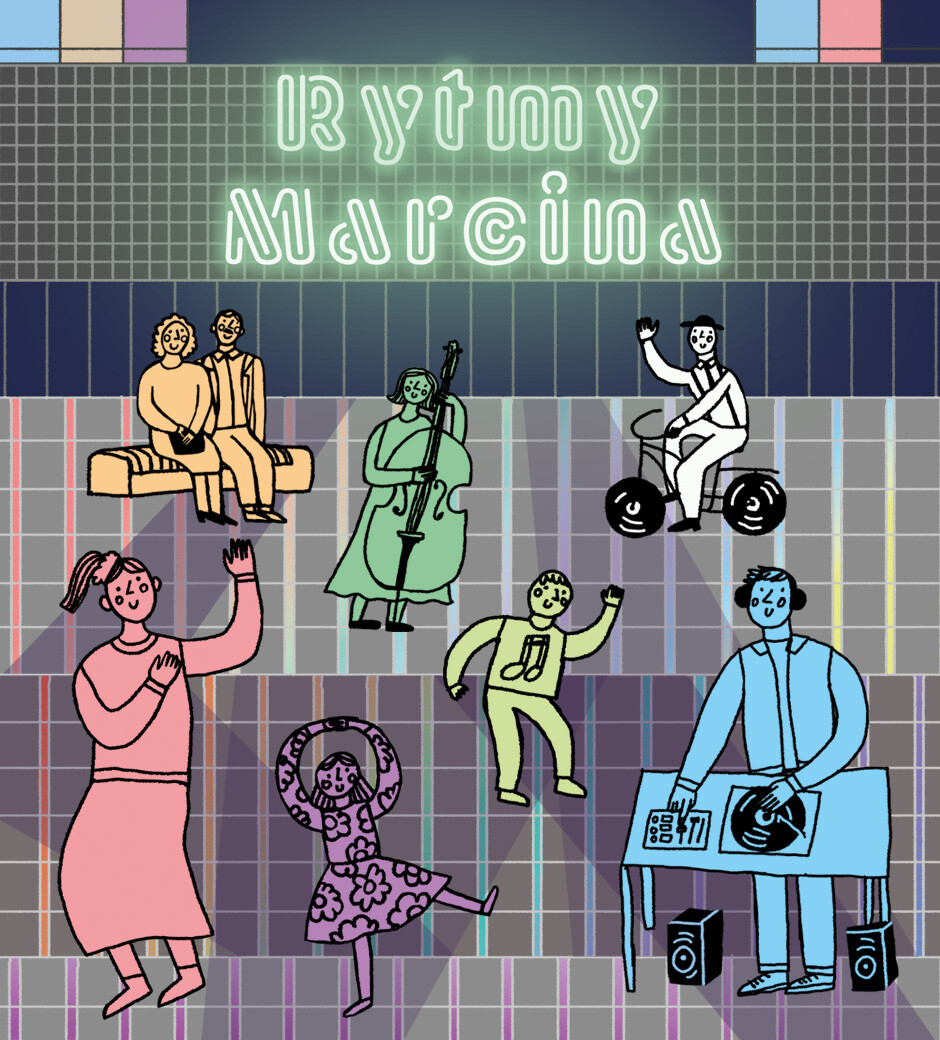 RYTMY MARCINA. Poznaj ścieżkę dźwiękową centrum miasta!